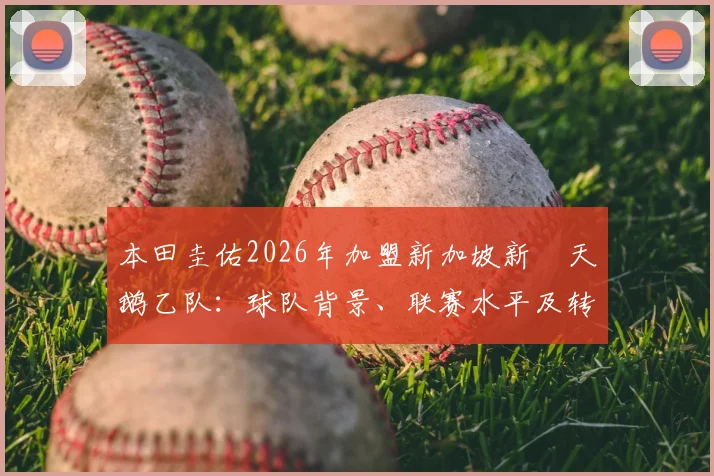 本田圭佑2026年加盟新加坡新潟天鹅乙队：球队背景、联赛水平及转会细节全解析